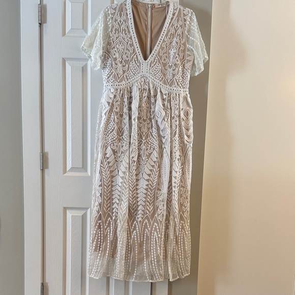 A Beautiful Soul Dresses & Skirts - Elegant White Lace Dress